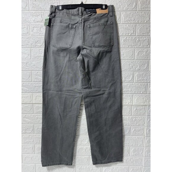 New With Tags - RSQ Jeans 31x32 Gray Straight Regular Fit Pants - Picture 2 of 7